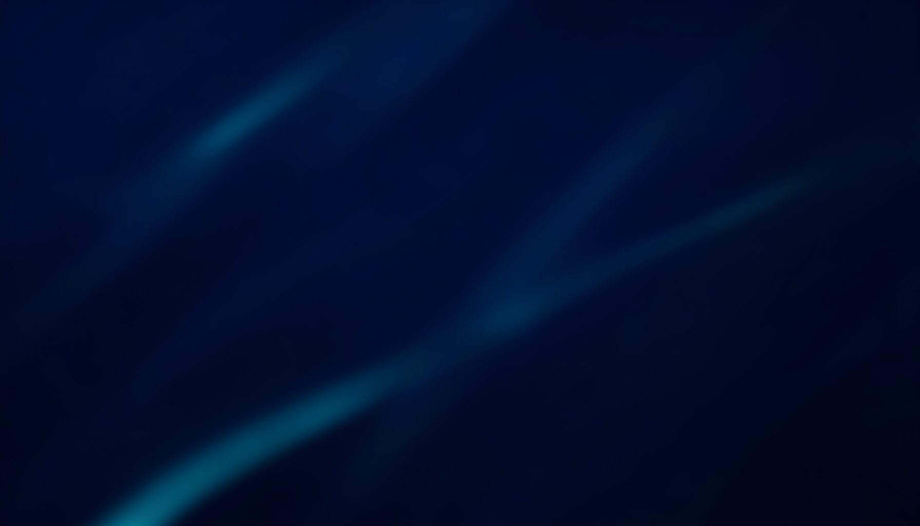 Deep navy blue abstract background with soft glowing teal light streaks, calm and professional mood suggesting organized support